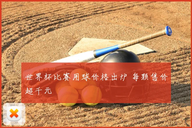世界杯比赛用球价格出炉 每颗售价超千元